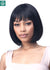 MH1272 DANY Human Hair Wig Bob With Fringe Bobbi Boss UK Front